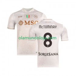 Camisola Napoli Scott McTominay 8 Homem Equipamento Segundo 2025-2026 Manga Curta